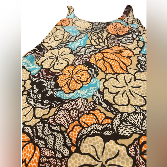 Diane Von Furstenberg Silk Sleeveless Floral Mini Dress | Size 2 - Picture 5 of 7